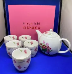 【hiromichi nakano】花柄ティーポットセット　26WK0254