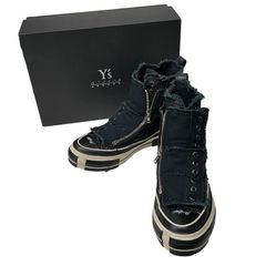 極美品】YOWE Black 牛革 厚底ローファー Vibramソール 黒 - メルカリ