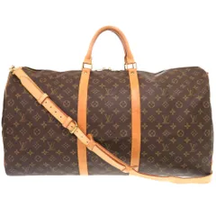 美品 ルイ ヴィトン キーポルバンドリエール60 モノグラム M41412 ボストンバッグ LV 0985 LOUIS VUITTON