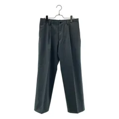 CARUSO / カルーゾ | ウール混 ワンタック スラックス パンツ | グレー | メンズ