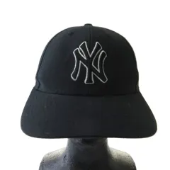 フォーティーセブン 47 ニューヨークヤンキース キャップ 帽子 黒 ブラック OSFA ■GY28