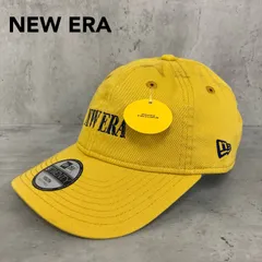NEW ERA ニューエラ イエロー 9TWENTY 920 YOUTH ネオンロゴ キャップ 帽子 アジャスタブル サイズ調整可能 刺繍ロゴ コットン ストリート スポーツ カジュアル 定番 人気 黄色 ★ ■■