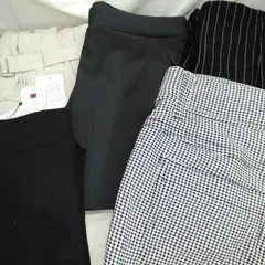 レディース ファッション スラックス パンツ ズボン Mサイズ 5本まとめ 未使用品(長期間保管品) T403