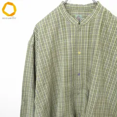 カネコイサオ KANEKO ISAO 長袖シャツ チェック ハーフボタン メンズ [x985587]のサムネイル