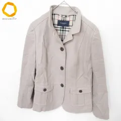 バーバリーロンドン BURBERRY LONDON ジャケット コート アウター ロゴボタン ショート 大きいサイズ レディース [x990391]