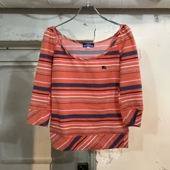BURBERRY BLUE LABEL / バーバリー ブルーレーベル ボーダーカットソー サイズ38