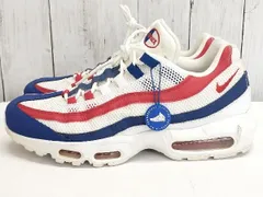 【鑑定済み】NIKE AIR MAX95/スニーカー/ナイキ/エアマックス95/ WHITE DEEP ROYAL BLUE /CJ9926-100/29cm