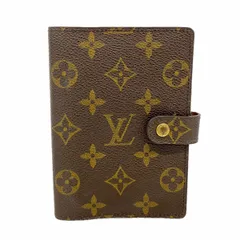 ★SALE【6ba0375】ルイヴィトン 手帳カバー モノグラム アジェンダPM R20005 ブラウン【中古】メンズ レディース ユニセックス