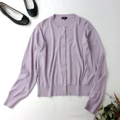 PLST プラステ  UVカットメタルボタン ニットカーディガン (52E＋0412)26H