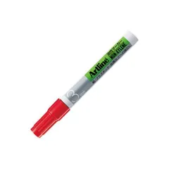 （まとめ） シヤチハタ 油性マーカー アートライン丸3 赤 K-70 1セット（10本） 〔×3セット〕