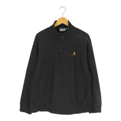 カーハート Carhartt HALF ZIP AMERICAN SCRIPT SWEATSHIRT  メンズ import：M 