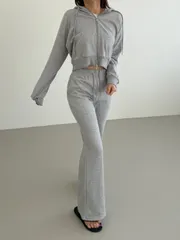 26SS)(春)セットアップセット 新作 ツーウェイ ブーツカット 単品可能