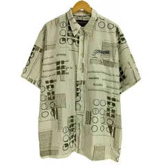 ペレペレ pelle pelle 00S ロゴ刺繍 総柄半袖シャツ メンズ JPN：L のサムネイル