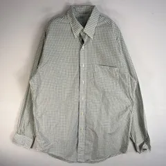 古着 ブルックスブラザーズ Brooks Brothers 長袖シャツ チェック 胸ポケ 346 M  ホワイト系 マルチカラー メンズ