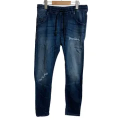 美品 DIESEL ディーゼル KRAILEY-NE ジョグジーンズ デニムパンツ サイズW25 インディゴブルー レディース 古着 中古 USED