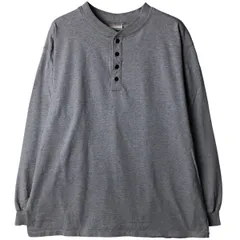 古着 80~90年代 エルエルビーン L.L.Bean ヘンリーネック ロングTシャツ ロンT USA製 メンズL相当 ヴィンテージ/eaa610353