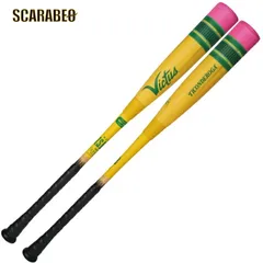 【バットケース付】ヴィクタス ペンシル バット 軟式用 83-85cm 高反発 PUフォーム トップバランス VJJSBBYP vjjsbbyp 84cm/約740g