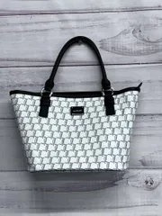 JILL STUART ジルスチュアート トートバック ホワイト系総柄タイプ