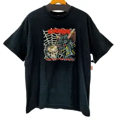 ユーズドフルギ USED古着 GILDAN ボディ  DREAMS LESS SWEET プリント  メタル ロック バンド S/S Tシャツ メンズ import：XL 