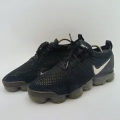 NIKE ナイキ Air VaporMax Flykint 2 エアヴァイパーマックス2 スニーカー メンズ ブラック 黒 26.5cm C-10-5