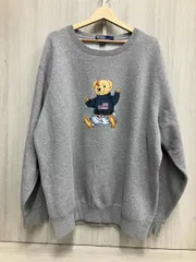 POLO RALPH LAUREN ポロベア スウェット XLサイズ グレー トレーナー
