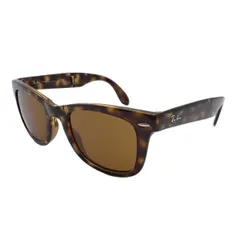 Ray-Ban レイバン FOLDING WAYFARER 折り畳み サングラス RB4105 710 ポリッシュ ライトハバナ【いおき質店】