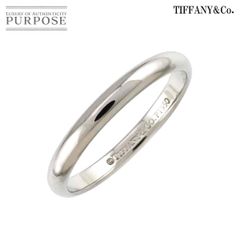 ☆SALE☆【ティファニー】ブルー エナメル バンド リング 10号 2847