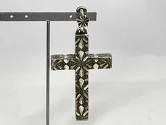 GUCCI(グッチ) シルバー インターロッキング クロス 片耳 イヤリング