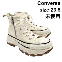 未使用 コンバース Converse 厚底スニーカー オールスター トレックウエーブ Z HI 白 キャンバス USA 4.5  23.5レディース 6V231