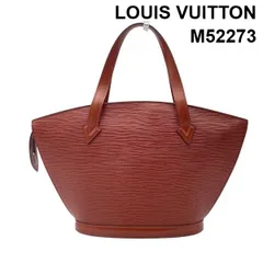 ● ルイヴィトン LOUIS VUITTON エピ サンジャック Epi Saint Jacques ハンドバッグ M52273 ケニアブラウン レザー レディース 6D079