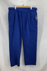 ★ POLO RALPH LAUREN ポロラルフローレン カーゴパンツ リラックスフィット プリーテッド ツイル サイズM ブルー