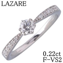 LAZARE DIAMOND ラヴィン 婚約指輪 サイズ7号 - メルカリ