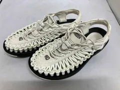  KEEN キーン　UNEEK ユニーク　サンダル　24cm オフホワイト　スエード