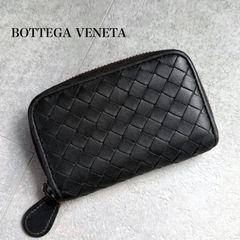 ✨極美品✨ボッテガヴェネタ イントレチャート コインケース 黒 ✨極美品✨ボッテガヴェネタ イントレチャート コインケース 黒