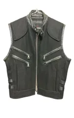 DSQUARED2 ブラック ウール ベスト