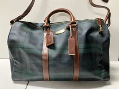 POLO RALPH LAUREN ラルフローレン ボストンバック チェック グリーン