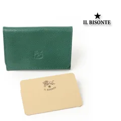 新品 IL BISONTE イルビゾンテ カードケース 名刺入れ 本革 レザー   # 406