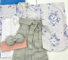 Catherine Cottage / キャサリンコテージ / 袴4点セット / 150cm /  花柄 / 藤色 