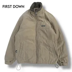 【FIRST DOWN】スタンドカラージャケット / ベージュ