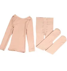 ベージュ ハロウィン 子供 110~170cm コスチューム用インナー キッズ 肌色 インナー コスチューム 子供服 [InSomila]