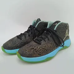 NIKE ナイキ JORDAN ULTRA.FLY ジョーダンウルトラフライ スニーカー メンズ ブラック/ターコイズ 27cm C-10-6