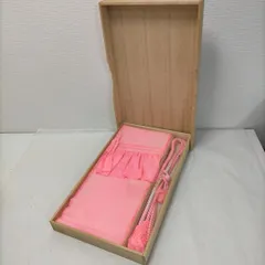 【新品未使用】正絹 帯揚げ 帯締め セット ピンク 淡色 和装小物 木箱入り 着物 訪問着 付下げ 色無地 フォーマル カジュアル 未使用 保管品 260109-5Y