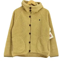 ジムフレックス GYMPHLEX BOA くるみボタン フーデッド ボアフリースジャケット レディース UK：16 のサムネイル