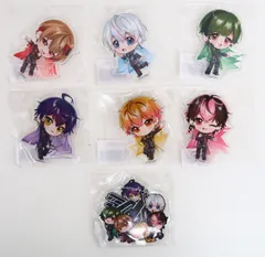 【未開封】/7点セットアクリルキーホルダー 3周年 シクフォニ　/すち/いるま/ みこと/暇72/雨乃こさめ/LAN