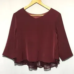 1363S　ROPE’PICNIC　7分袖ブラウス