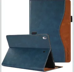 ★CASAFUNY iPad 10.2 ケース ipad 9世代 ケース 10.2インチ ipad ケース ipad 7世代 ケース ipad 第8世代 ケース アイパッド ケース 第9世代 ペン収納 ipad 第7世代 ケース ２つ折スタンド 衝撃吸収 青色