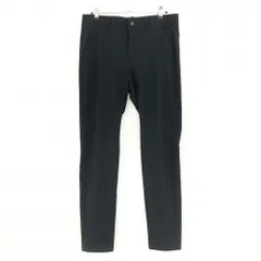 アンダーアーマー パンツ 黒 ロゴグレー ストレッチ 裏微起毛 メンズ 36 ゴルフウェア UNDER ARMOUR