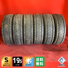 【個人宅配送不可】中古ミックストラックタイヤ【245/70R19.5 136/134 DUNLOP SP638】6本SETのサムネイル