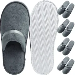 スリッパ グレー ５足セット 個包装