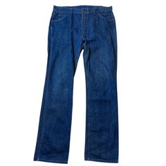 新品 デッドストック CACTUS ストレートデニムダークブルー W42 L